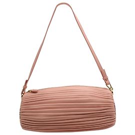 Borsa a tracolla trasformabile con bracciale Loewe in pelle di agnello rosa bocciolo Rosa