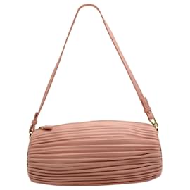 Loewe-Loewe Bracelet Convertible Shoulder Bag in Blossom Pink  Lambskin Leather-Pink