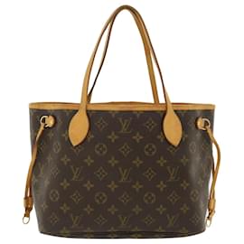 Louis Vuitton-LOUIS VUITTON Monogram Neverfull PM Tote Bag M40155 LV Auth ep324-Other