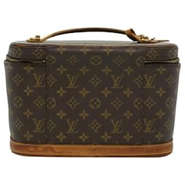 Louis Vuitton-LOUIS VUITTON Monogram Nice Hand Bag M47280 LV Auth cl249-Monogram