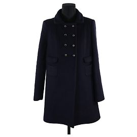 TARA JARMON COAT 42 Blu
