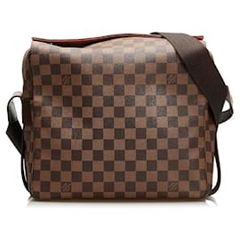 Louis Vuitton-Damier Ebene Naviglio-Brown