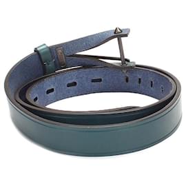 Fendi-Ceinture en cuir-Bleu