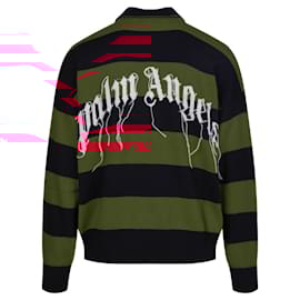 Palm Angels-Palm Angels Broken Bear Striped Sweater-Multiple colors