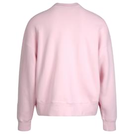 Palm Angels-Palm Angels Broken Palm Long Sleeve Sweater-Pink