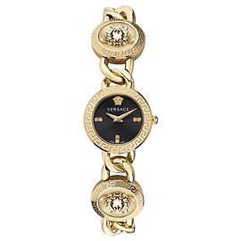 Orologio Versace Stud Icon Diamond D'oro Metallico