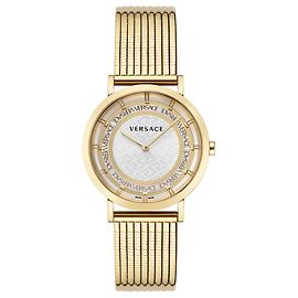 Versace New Generation Bracelet Watch Golden Metallic