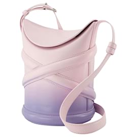 Alexander Mcqueen-The Curve Hobo Bag - Alexander Mcqueen -  Lilac/Pink - Leather-Multiple colors