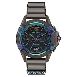 Versace-Versace Icon Active Chronograph Watch-Black