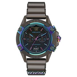 Versace Icon Montre chronographe active Noir