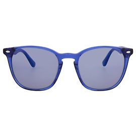 Puma Round-Frame Acetate Sunglasses Blue