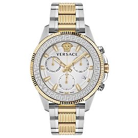 Reloj Versace Greca Action Chrono con pulsera Metálico