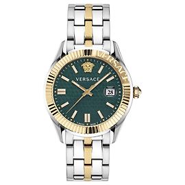 Reloj de pulsera Versace Greca Time Metálico