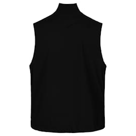 Palm Angels-Palm Angels Logo-Printed Vest-Black