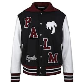 Palm Angels-Palm Angels Logo-Patch Varsity Jacket-Multiple colors