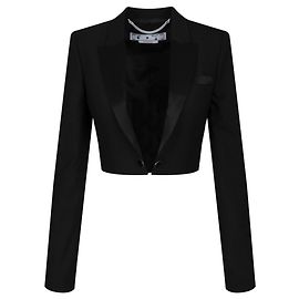 Off White Giacca corta da smoking Off-White Nero
