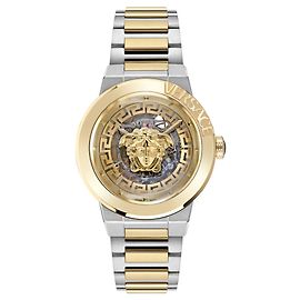 Versace Medusa Infinite Limited Edition Skeleton Automatic Watch Metallic