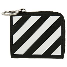 Off White Off-White Diagonal Stripe Zip Wallet Multiple colors