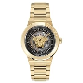 Versace-Versace Medusa Infinite Limited Edition Skeleton Automatic Watch-Golden,Metallic