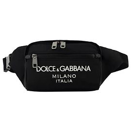 Belt Bag - Dolce & Gabbana - Black - Nylon Black