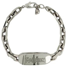 Alexander Mcqueen-Affiti Bracelet - Alexander Mcqueen - Silver - Metal-Silvery,Metallic