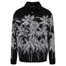 Palm Angels-Palm Angels Allover Palms Track Shirt-Multiple colors