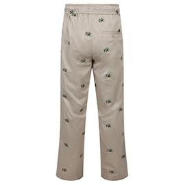 Palm Angels-Palm Angels Broken Palm Pants-Beige