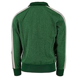 Palm Angels-Palm Angels Classic Polyester Track Jacket-Green