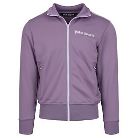 Palm Angels Metallic-Trainingsjacke Lila