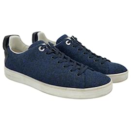 Louis Vuitton-Louis Vuitton sneakers in blue and black canvas-Blue