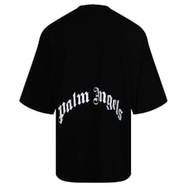 Palm Angels-Palm Angels Apple Loose T-Shirt-Black