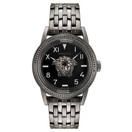 Orologio Versace V-Palazzo con diamanti Nero
