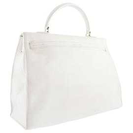 Hermès-Ballerine Hermès Kelly-Blanc