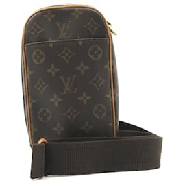 Louis Vuitton-Monogram Pochette Gange-Brown