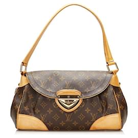 Louis Vuitton-Monogramm Beverly MM-Braun