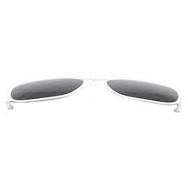 Louis Vuitton Monogram Clip-On Sunglasses ZO1003 White