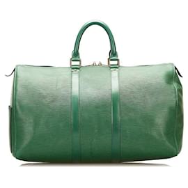 Louis Vuitton-Epi Keepall 45-Green