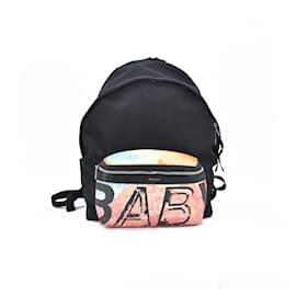 Yves Saint Laurent Sac à dos de chasse imprimé "Baby" Noir