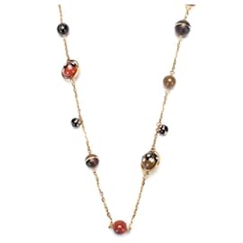 Louis Vuitton-Cristal, Resina, & Wood LV Ball Charm Collar-Multicolor