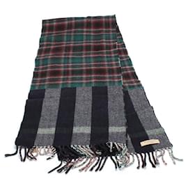 Burberry-Plaid Wool Scarf-Multiple colors