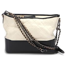 Chanel-Medium Gabrielle Shoulder Bag-White