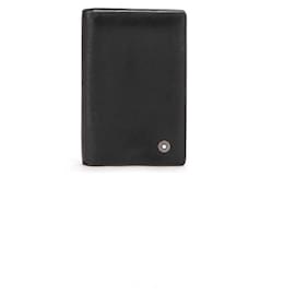 Montblanc-Leather Card Holder-Black