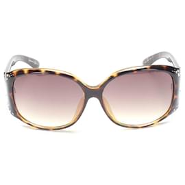 Dior-Occhiali da sole colorati oversize 086HA-Marrone