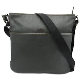 Loewe-Leather Crossbody Bag-Green