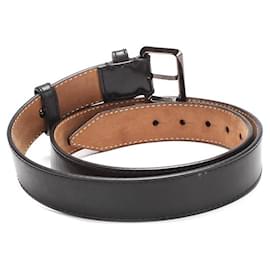 Burberry-Leather belt-Black