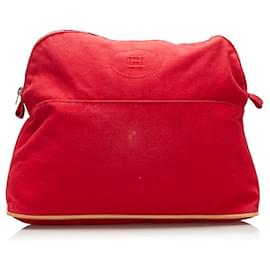 Hermès-Pochette Bolide GM-Rouge