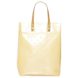 Louis Vuitton-Monogram Vernis Reade MM M91141-White