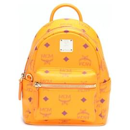 MCM-Visetos Backpack-Orange