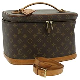 Louis Vuitton-LOUIS VUITTON Monogram Nice Hand Bag 2way M47280 LV Auth cl245-Monogram