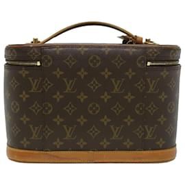 Louis Vuitton-Bolsa de mão bonita com monograma LOUIS VUITTON 2maneira M47280 LV Autenticação cl245-Monograma